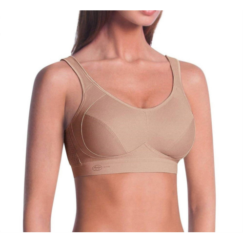 Anita maximum control wire-free sports bra in desert