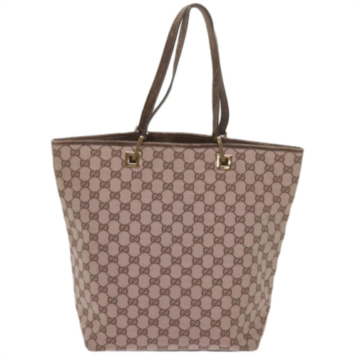 Gucci gg canvas canvas tote bag (pre-owned)