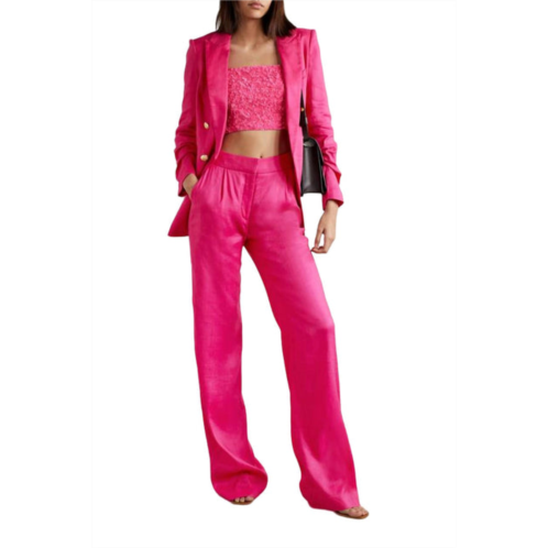 Veronica Beard robinne pant in fucshia