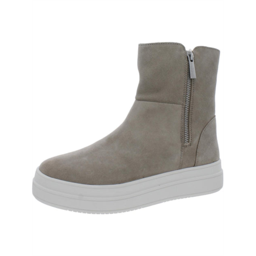 J/Slides womens suede flatform winter & snow boots