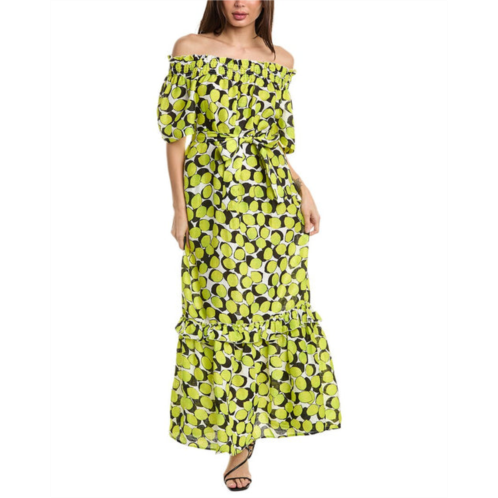 Tyler boee erin linen maxi dress