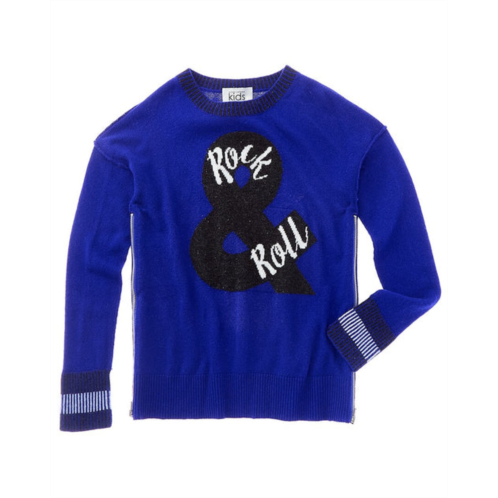 Autumn Cashmere rock & roll wool & cashmere-blend sweater