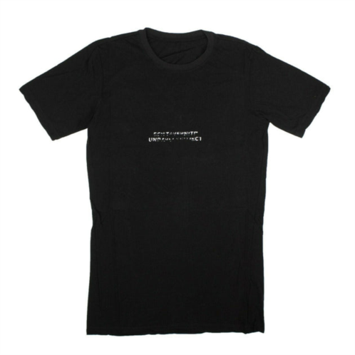 Unravel Project contrast logo short sleeve t-shirt - black