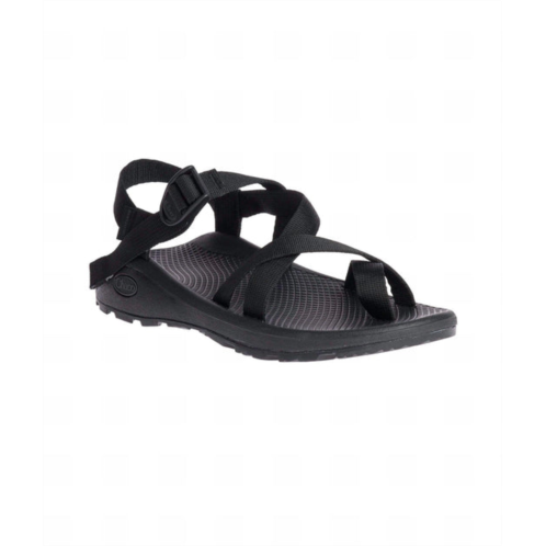 Chaco mens z/cloud 2 adjustable strap sandal in solid black