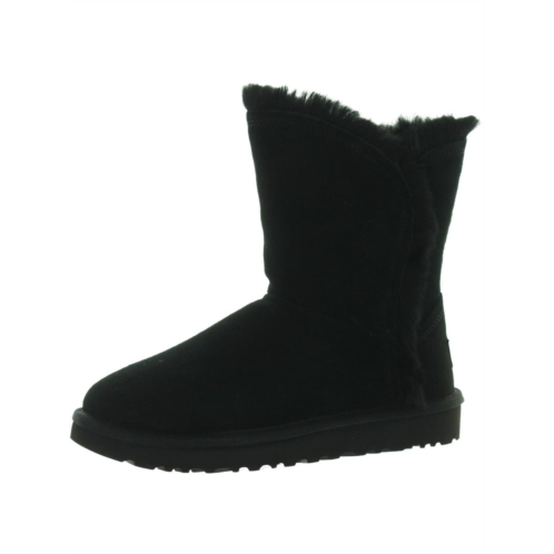 Ugg womens suede wool blend winter & snow boots