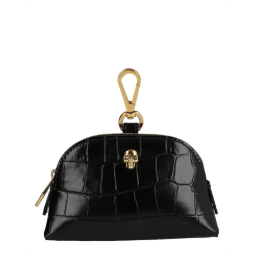 Alexander McQueen skull logo zipped coin pouch