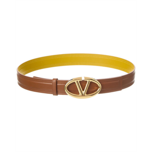 Valentino vlogo moon leather belt