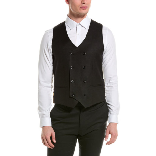 Paisley & Gray marylebone slim double-breasted vest