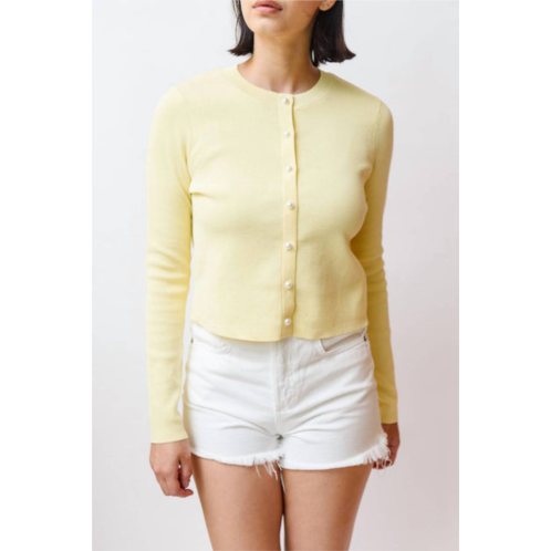 Cami NYC jessa cardigan in yellow