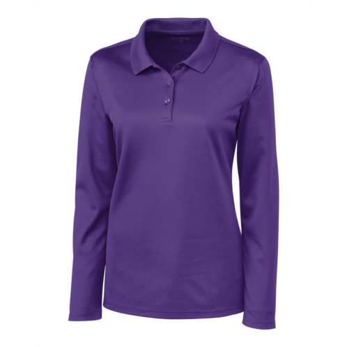 Clique spin eco performance pique long sleeve womens polo