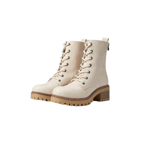 BLOWFISH womens leith boots in cloud local sheriff/desert rattle