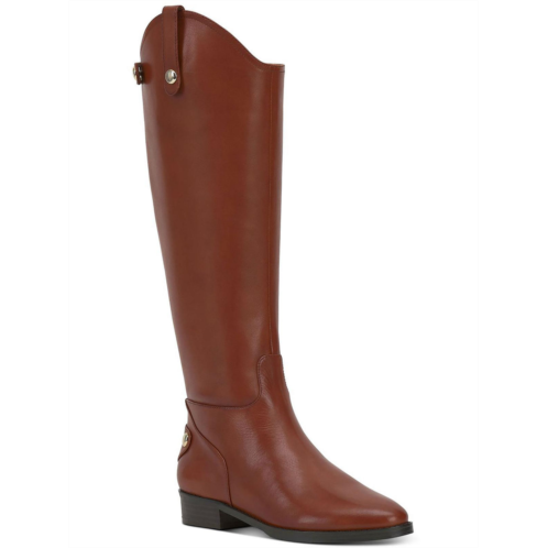 INC aleah womens leather side zip knee-high boots