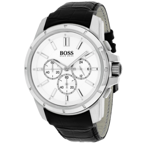 Hugo Boss mens classic silver dial watch