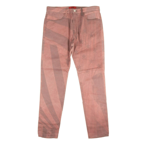 424 ON FAIRFAX american flag denim jeans - pink