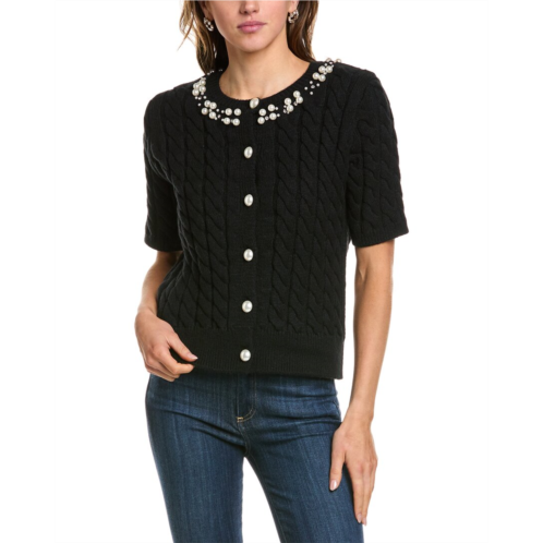 BCBGMAXAZRIA cable knit cardigan