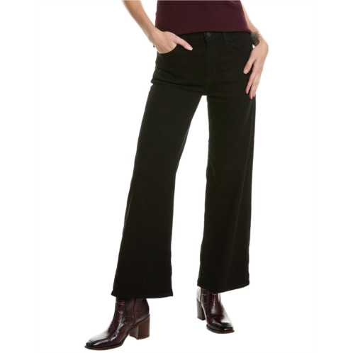 HUDSON Jeans rosalie black rinse high-rise wide leg ankle jean