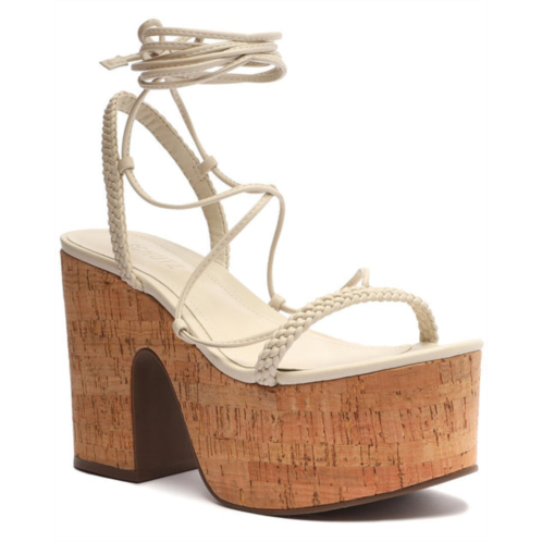 SCHUTZ maxima cutout cork sandal