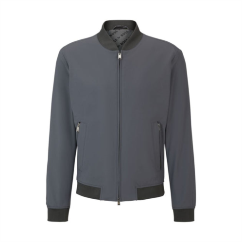 BOSS slim-fit jacket in crease-resistant jersey