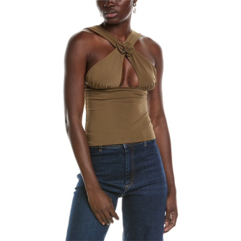 WeWoreWhat rose halter top