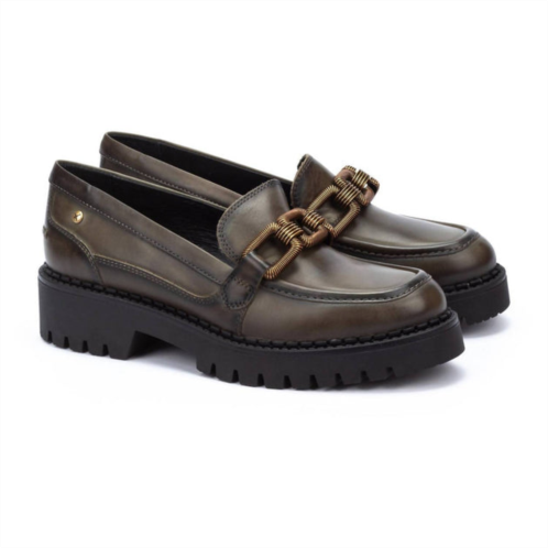 PIKOLINOS womens aviles loafers in aloe