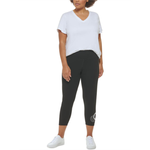 Calvin Klein Performance plus womens logo high waist leggings