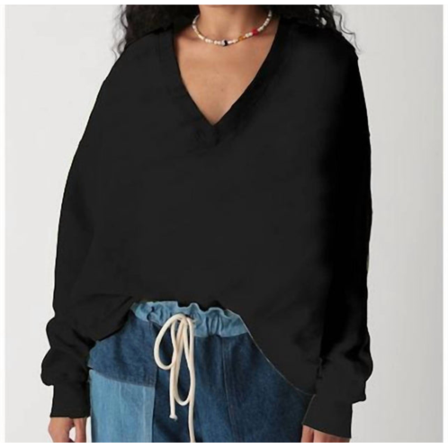 Electric & Rose ava sweatshirt in onyx