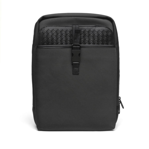 Bottega Veneta intrecciato canvas high-teck backpack backpack