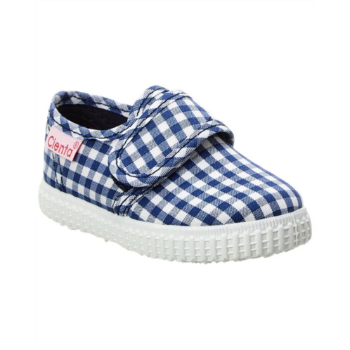 Cienta blucher vichy canvas sneaker