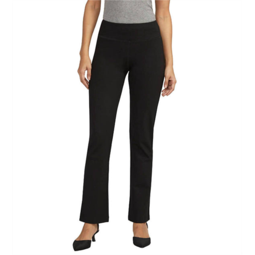 JAG mid rise pull-on boot cut pants in black