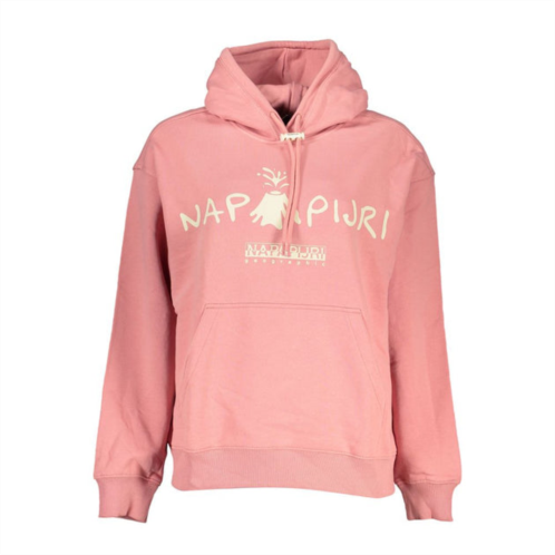 Napapijri chic hooded cotton womens sweatshirt