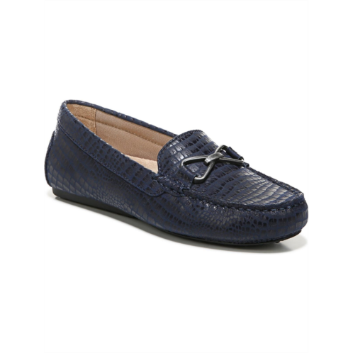 LifeStride turnpike womens faux leather round toe loafers