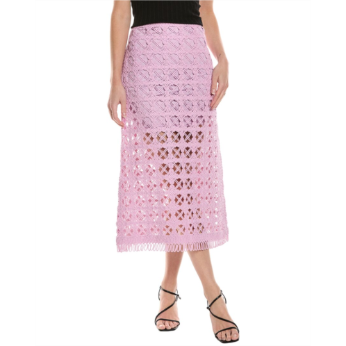 Maje knitted skirt