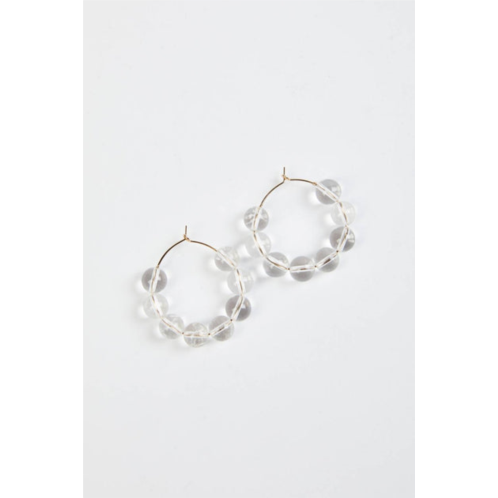 VERMEER STUDIO odele hoops in clear