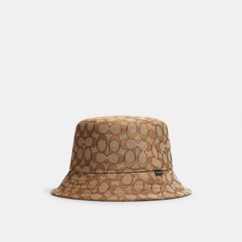 Coach Outlet signature jacquard bucket hat