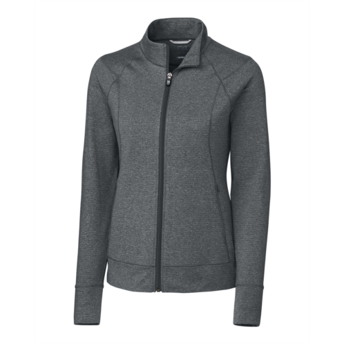 Cutter & Buck shoreline heathered womens full zip jacket