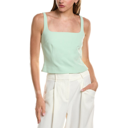 French Connection whisper square neck top