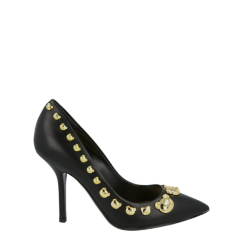 Moschino teddy stud pumps