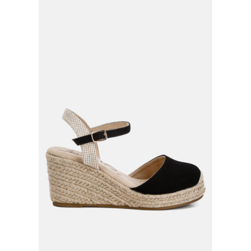 London Rag trand wedge espadrille sandals