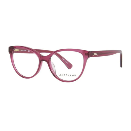 Longchamp womens 52mm red opticals