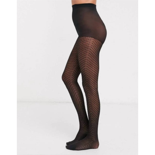 Pretty Polly sheer geo tight in black