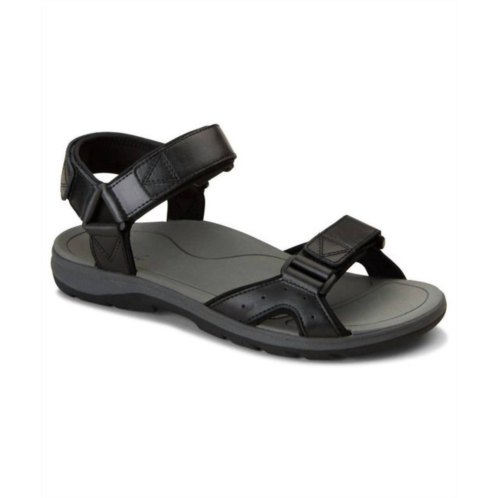 VIONIC canoe leo sandal in black