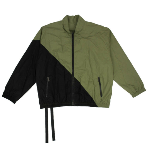 Unravel Project panel lightweight jacket - green/black