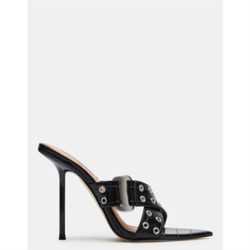 Steve Madden inez black crocodile