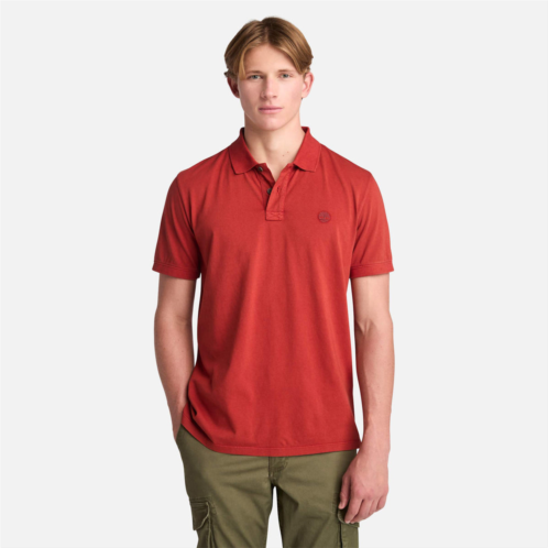 Timberland mens oyster river washed short-sleeve polo shirt