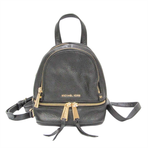 Michael Kors rhea leather backpack bag (pre-owned)