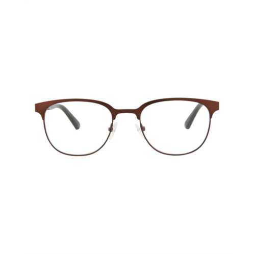 McQ Alexander McQueen round-frame metal optical frames