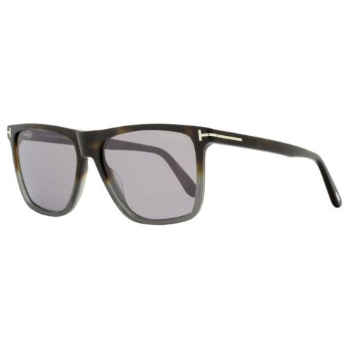 Tom Ford mens fletcher sunglasses tf832 55c havana/gray 57mm