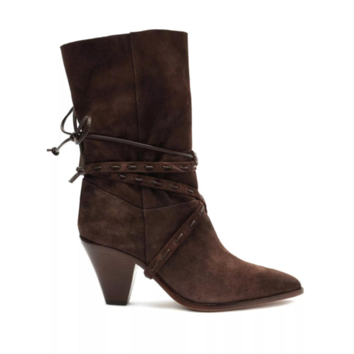 SCHUTZ portia bootie in new bison