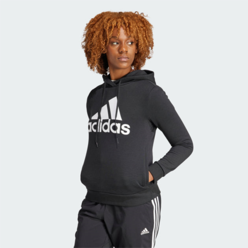 Adidas womens essentials logo fleece hoodie