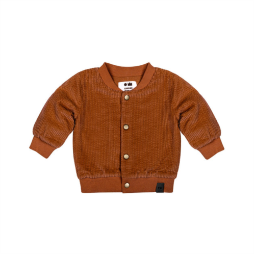 Omamimini baby corduroy bomber jacket